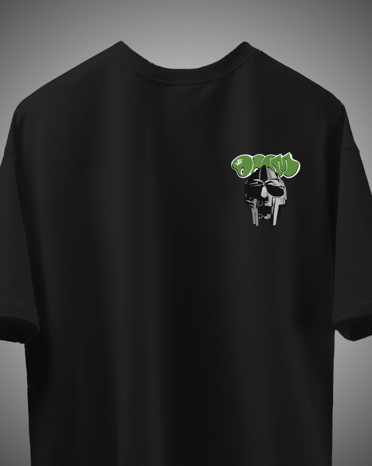 Doom Black Printed T.shirt