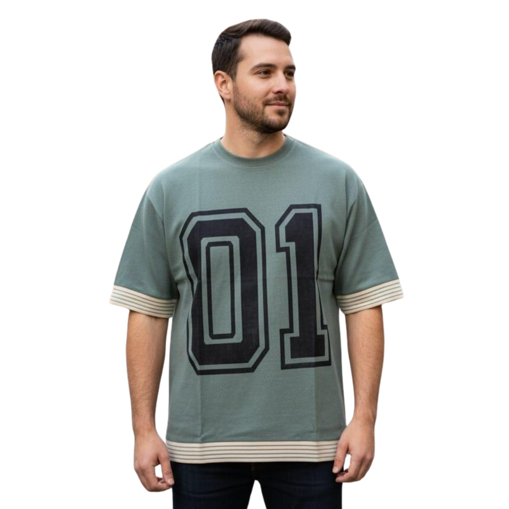 THE BOLD '01' ATHLETIC TEE