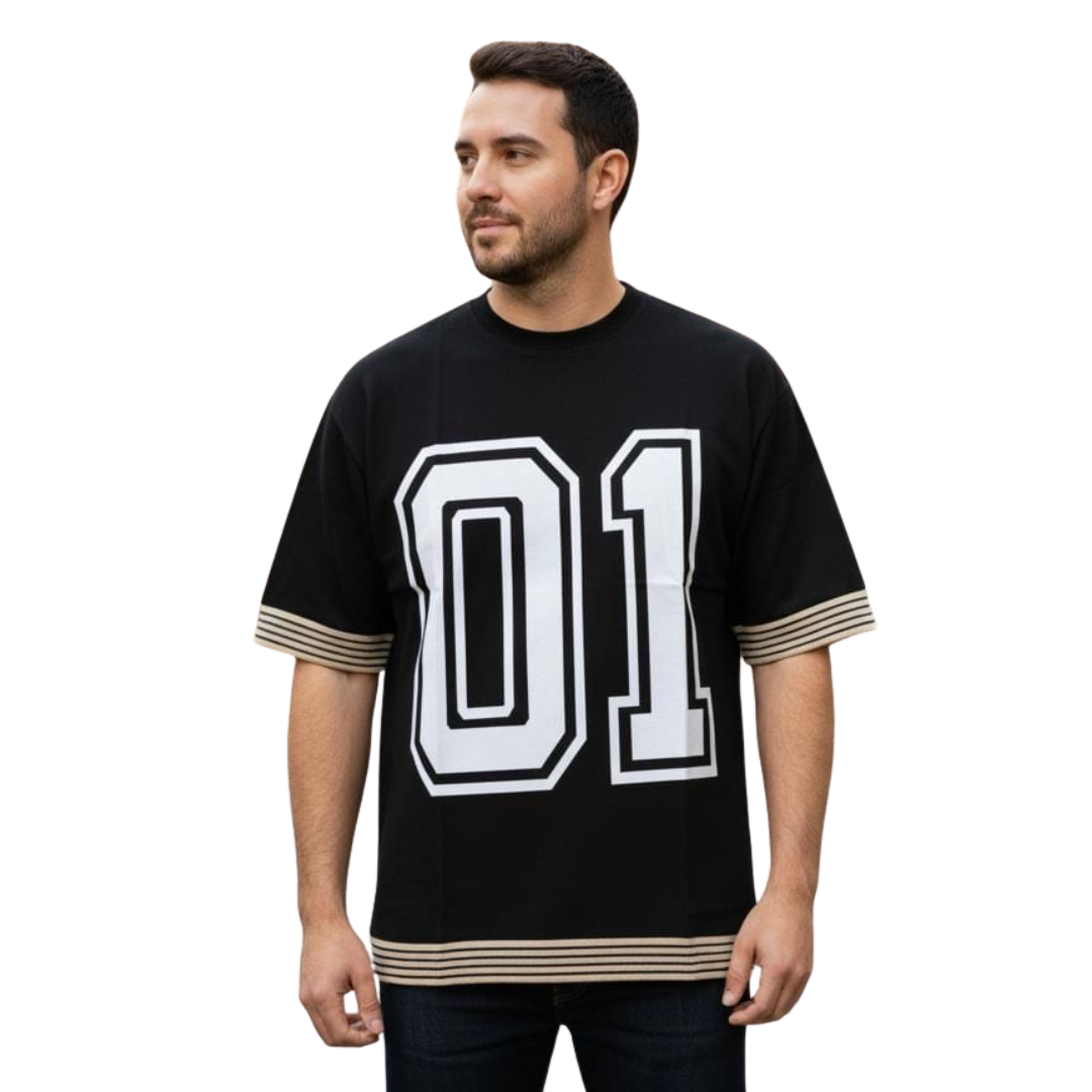 THE BOLD '01' ATHLETIC TEE
